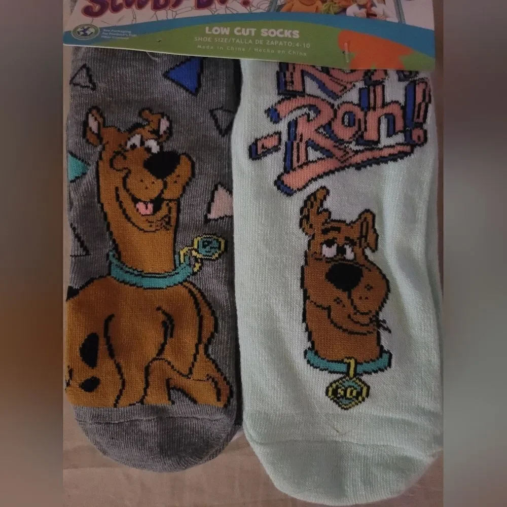 3 pair Scooby-Doo low cut socks
